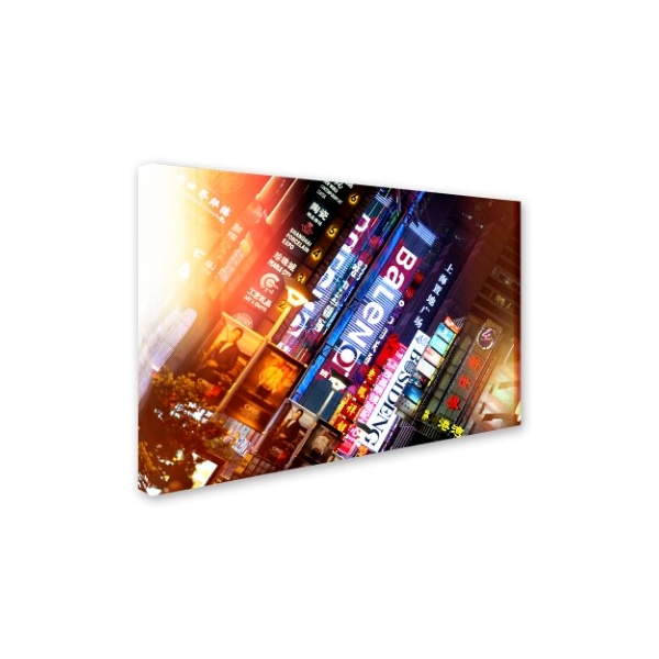 Philippe Hugonnard 'Neon Signs' Canvas Art,16x24